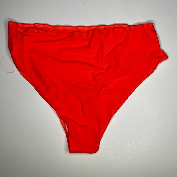 Soly Hux Tankini Ruffle Geometric Neon Swimsuit New Large - Picture 5 of 13